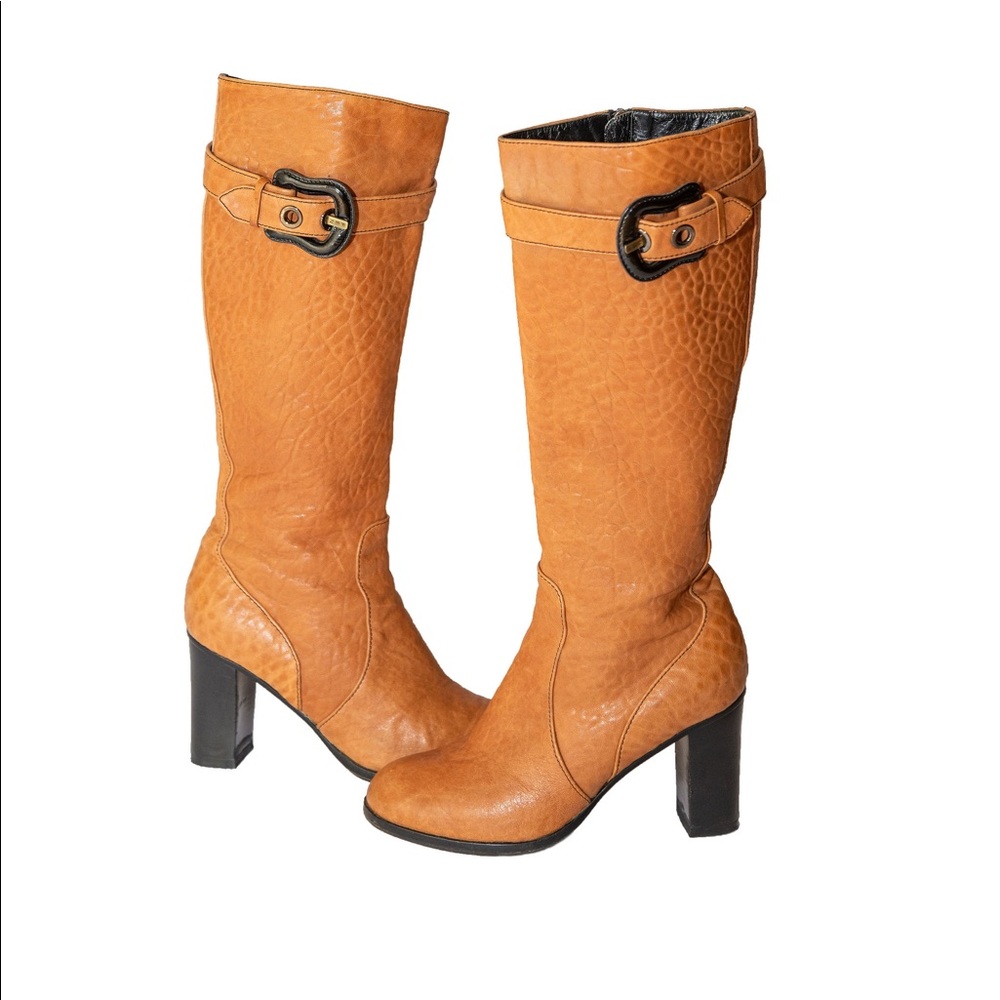 Authentic Fendi B Knee High Boots Size 39